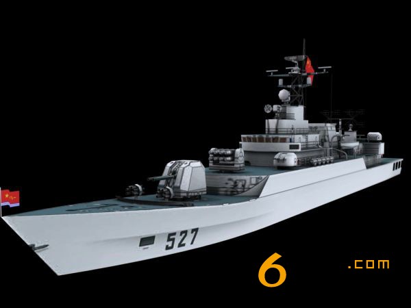 合肥3d护卫舰模型